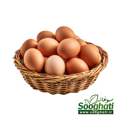 تخم مرغ محلی درجه 1 گیلان / شانه 30 عددی